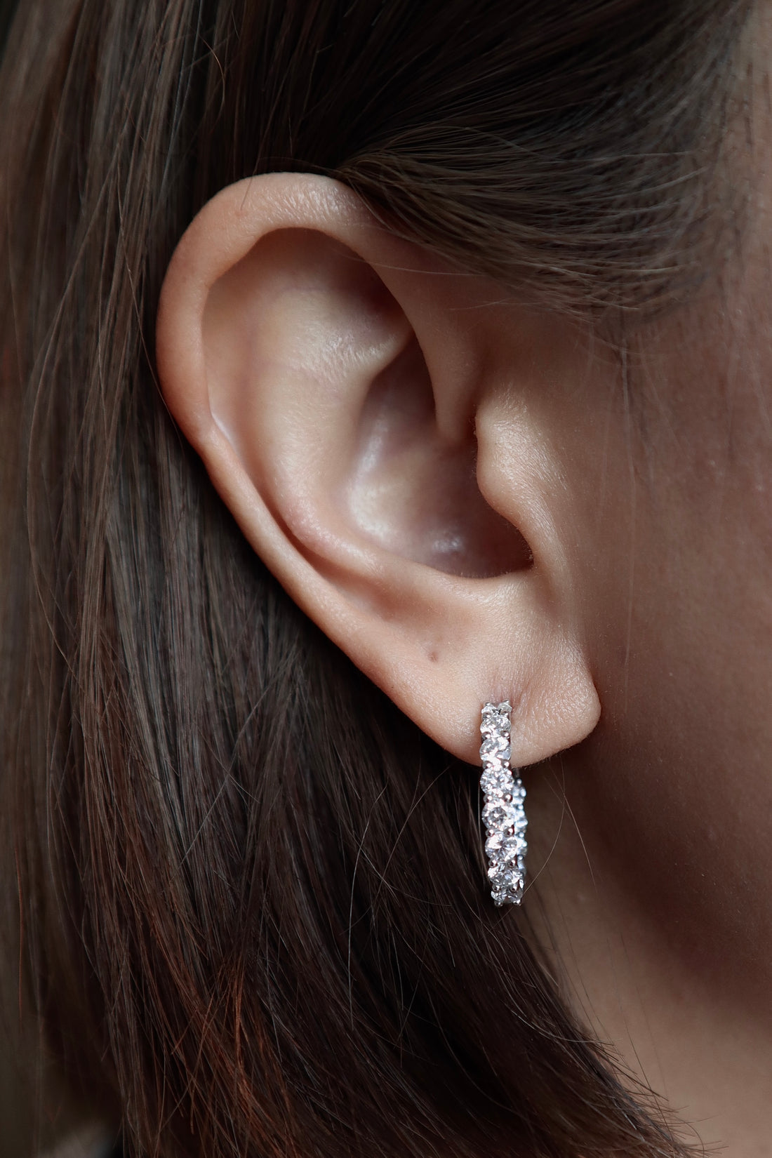 PSJ Classica PT950 Earring 3.5ct